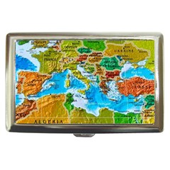 World Map Cigarette Money Case by Ket1n9