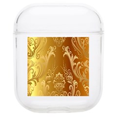 Golden Pattern Vintage Gradient Vector Soft Tpu Airpods 1/2 Case by Ket1n9