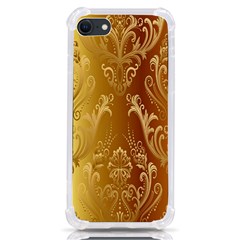 Golden Pattern Vintage Gradient Vector Iphone Se by Ket1n9