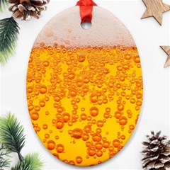 Beer Alcohol Drink Drinks Ornament (oval) by Ket1n9