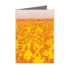 Beer Alcohol Drink Drinks Mini Greeting Card by Ket1n9