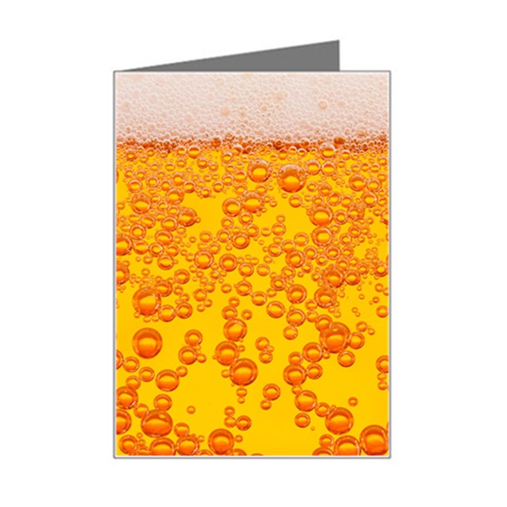 Beer Alcohol Drink Drinks Mini Greeting Card