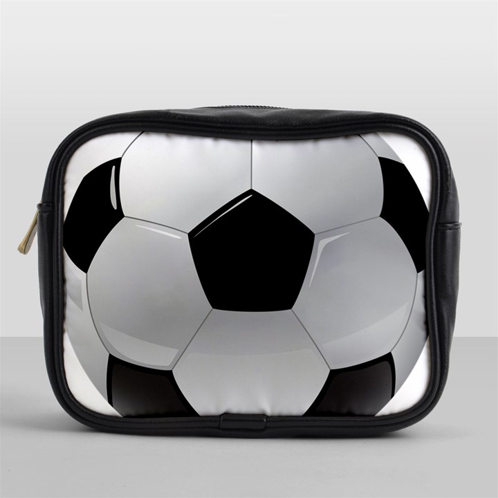 Soccer Ball Mini Toiletries Bag (One Side)