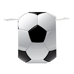 Soccer Ball Lightweight Drawstring Pouch (l) by Ket1n9