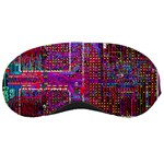 Technology Circuit Board Layout Pattern Sleep Mask Front