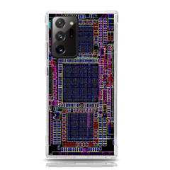 Cad Technology Circuit Board Layout Pattern Samsung Galaxy Note 20 Ultra Tpu Uv Case by Ket1n9