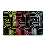 Circuit Board Seamless Patterns Set Magnet (Rectangular) Front