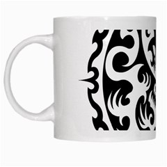 Ying Yang Tattoo White Mug by Ket1n9