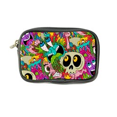 Crazy Illustrations & Funky Monster Pattern Coin Purse by Ket1n9