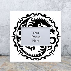 Ying Yang Tattoo White Box Photo Frame 4  X 6  by Ket1n9