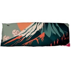 Mountain Landscape Sky Fuji Nature Body Pillow Case (dakimakura) by Cendanart