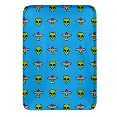 Alien Pattern Rectangular Glass Fridge Magnet (4 Pack) by Ket1n9