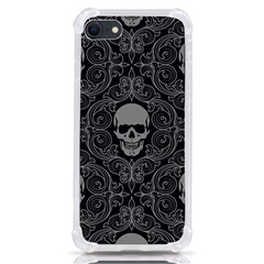 Dark Horror Skulls Pattern Iphone Se by Ket1n9