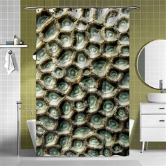 Ocean Pattern Shower Curtain 48  X 72  (small)  by Ket1n9