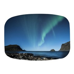 Aurora Borealis Lofoten Norway Mini Square Pill Box by Ket1n9