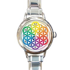 Heart Energy Medicine Round Italian Charm Watch by Ket1n9