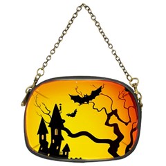 Halloween Night Terrors Chain Purse (two Sides) by Ket1n9