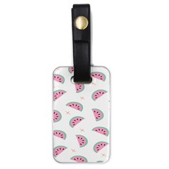 Watermelon Wallpapers  Creative Illustration And Patterns Luggage Tag (one Side) by Ket1n9