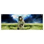 Astronaut Banner and Sign 8  x 3  Front