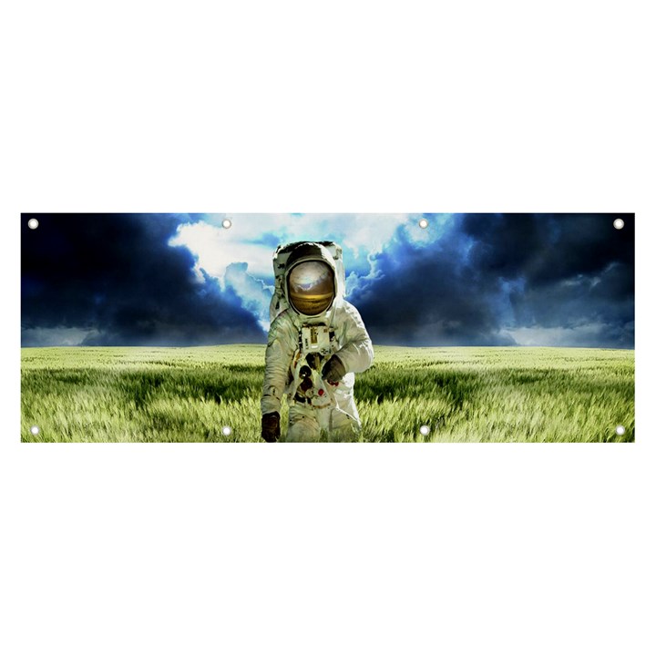 Astronaut Banner and Sign 8  x 3 