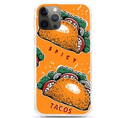 Seamless Pattern With Taco Iphone 12 Pro Max Tpu Uv Print Case by Ket1n9