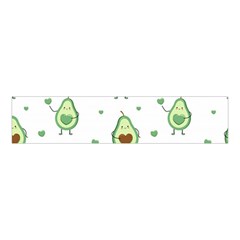 Cute Seamless Pattern With Avocado Lovers Velvet Scrunchie by Ket1n9