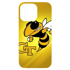 Georgia Institute Of Technology Ga Tech Iphone 14 Pro Max Black Uv Print Case by Ket1n9