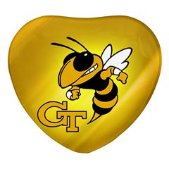 Georgia Institute Of Technology Ga Tech Heart Glass Fridge Magnet (4 Pack) by Ket1n9