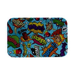 Comic Elements Colorful Seamless Pattern Open Lid Metal Box (silver)   by Hannah976