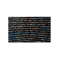 Close Up Code Coding Computer Sticker Rectangular (100 Pack) by Hannah976