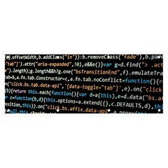 Close Up Code Coding Computer Banner And Sign 8  X 3  by Hannah976