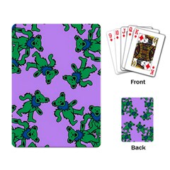 Grateful Dead Bears Playing Cards Single Design (rectangle) by Cendanart