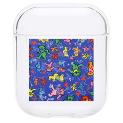 Grateful Dead Bears Pattern Hard Pc Airpods 1/2 Case by Cendanart