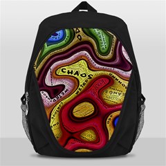 Chaos Unknown Unfamiliar Strange Backpack Bag by Paksenen