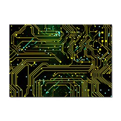 Circuits Circuit Board Yelow Sticker A4 (100 Pack) by Ndabl3x