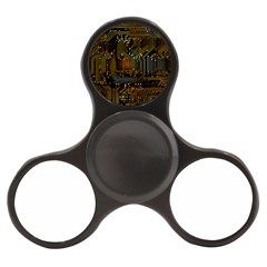 Circuits Circuit Board Orange Technology Finger Spinner by Ndabl3x