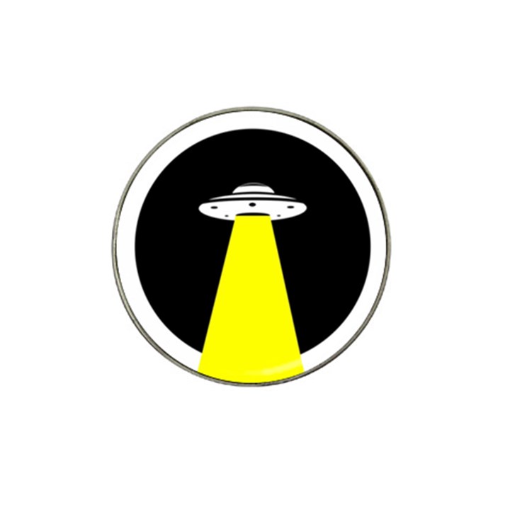 Ufo Flying Saucer Extraterrestrial Hat Clip Ball Marker (4 pack)