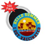 Vaccination Summer 2.25  Magnets (100 pack)  Front