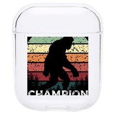 Monster Yeti Social Distance Monkey Hard Pc Airpods 1/2 Case by Cendanart