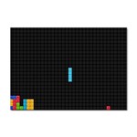 Tetris Game Sticker A4 (100 pack) Front