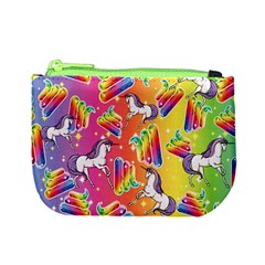 Vintage Unicorn Pattern Colorful Mini Coin Purse by CoolDesigns