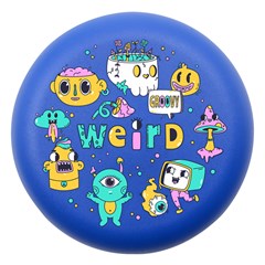 Weird Aliens Blue Dento Box With Mirror by CoolDesigns