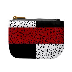 Cute Dalmatian Dog Black Mini Coin Purse by CoolDesigns