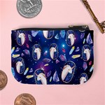 Unicorn Space Purple Unicorn Seamless Mini Coin Purse Back