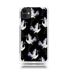 Crane Pattern Bird Animal Iphone 11 Tpu Uv Print Case by Bedest