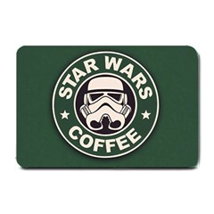 Stormtrooper Coffee Small Doormat by Cendanart