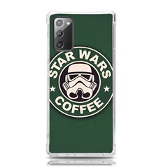 Stormtrooper Coffee Samsung Galaxy Note 20 Tpu Uv Case by Cendanart