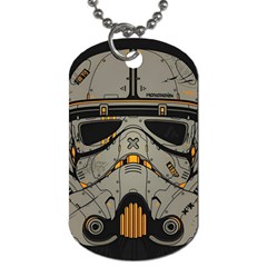 Stormtrooper Dog Tag (two Sides) by Cendanart