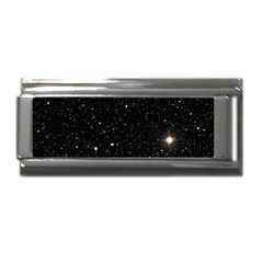 Sky Black Star Night Space Edge Super Dark Universe Superlink Italian Charm (9mm) by Cendanart