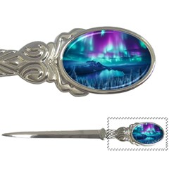 Lake Aurora Borealis Letter Opener by Ndabl3x